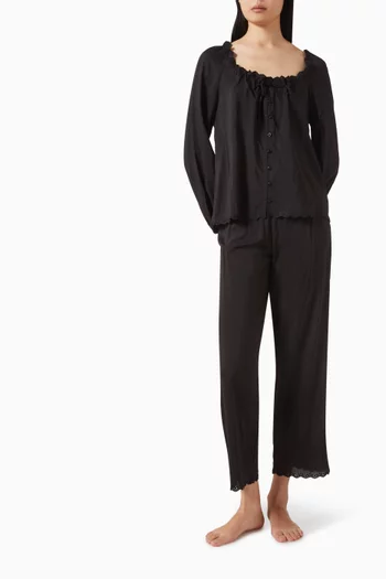 طقم بيجاما بالوما قطن عضوي