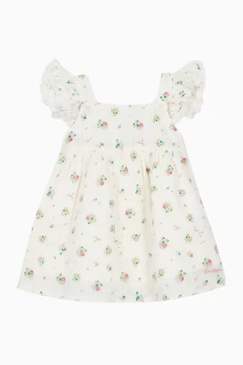 فستان واسع نادين قطن