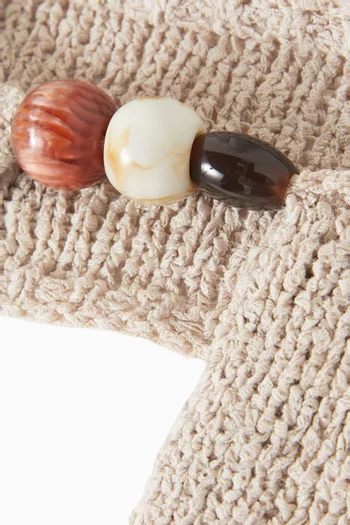 Solora Knit Top in Organic Cotton Blend