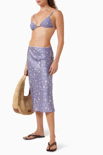 The C Printed Skirt