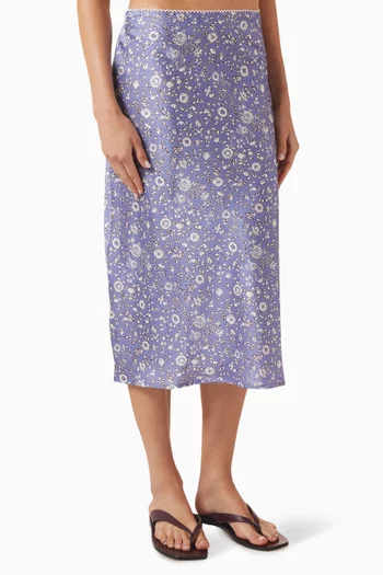 The C Printed Skirt