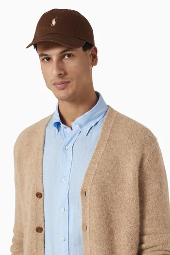 Ball Cap in Stretch-cotton Twill