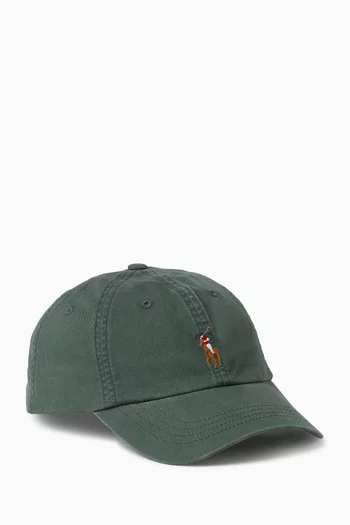 Ball Cap in Stretch-cotton Twill