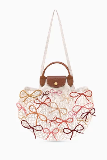 حقيبة كبيرة لو بلياج فيليه قماش شبكي