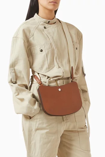 حقيبة كروس ايبور جلد