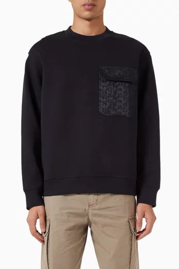 سويت شيرت بشعار AX