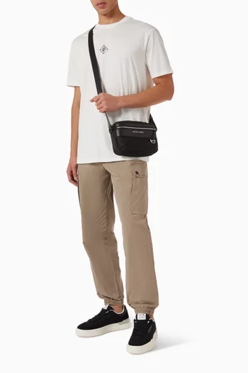 تي شيرت بشعار AX قطن