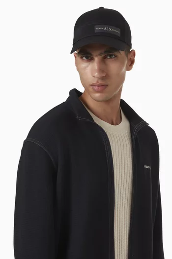 كاب برقعة شعار الماركة قطن تويل