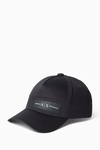 كاب برقعة شعار الماركة قطن تويل