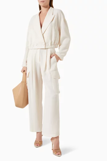 بنطال كاجوال بطيّات