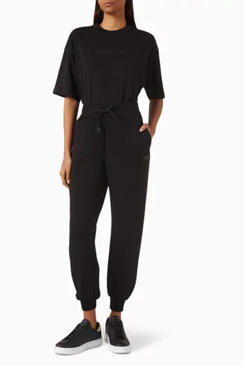 بنطال رياضي اديشين بحزام خصر برباط تضييق