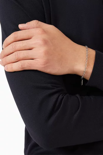 سوار بسلسلة مضلعة نحاس