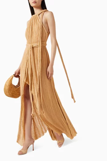 Celestina Braided Gown in Cotton