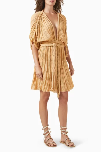 Athena Braided Mini Dress