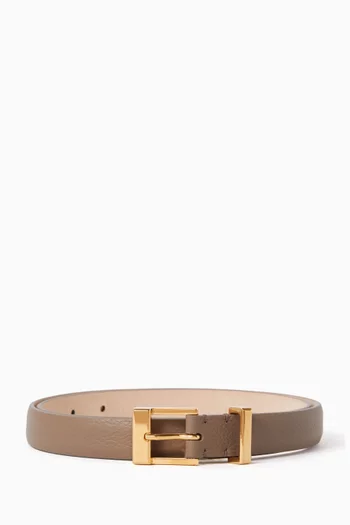 Manhattan Belt in Leather