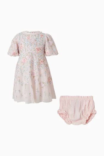 فستان كريسيدا مطرز 