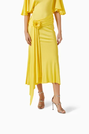 Papillon 105 Sandals in Metallic Leather