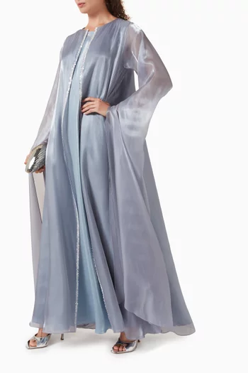 3-piece Abaya Set in Organza