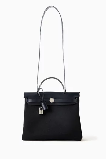 Herbag 31 Crossbody Bag in Leather