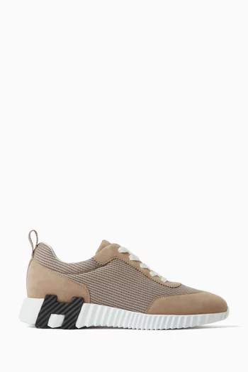 سنيكرز باونسينج قماش منسوج وشمواه غير مستعمل، مقاس 38.5 بالمقاسات الأوروبية