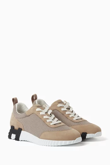 سنيكرز باونسينج قماش منسوج وشمواه غير مستعمل، مقاس 38.5 بالمقاسات الأوروبية