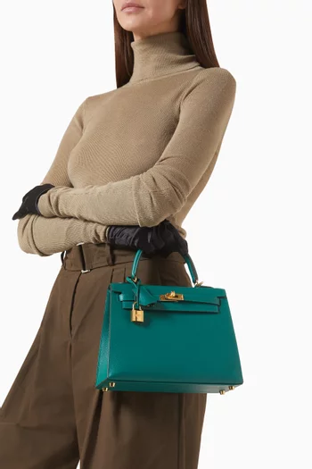 Kelly 25 Top-handle Bag in Epsom Leather