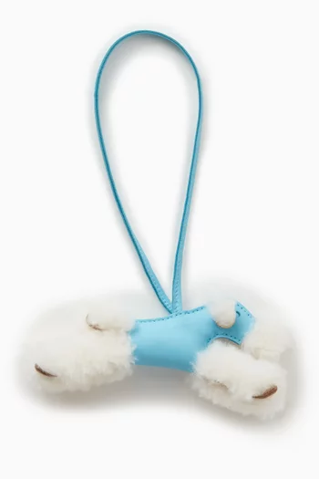 حلية حقيبة بادي صوف وجلد ميلو غير مستعملة