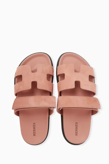 حذاء مفتوح تشيبريه شمواه جلد غير مستعمل، مقاس 37.5 بالمقاسات الأوروبية