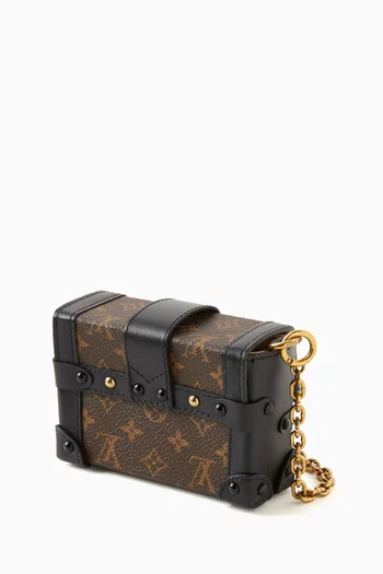 حقيبة مال صغيرة قنب بنقشة بشعار الماركة