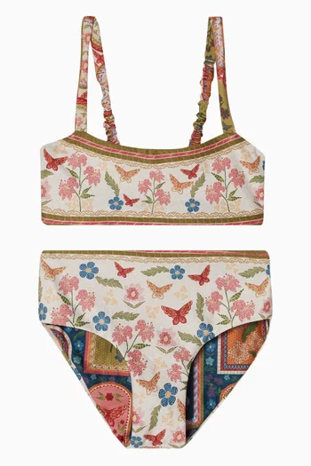 طقم بيكيني دانتيل قطعتين