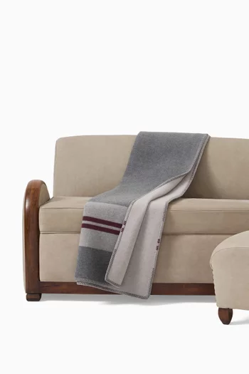 Double Cloth Throw in Cashmere