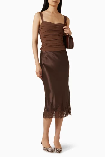 Trish Knit Top in Organic Cotton Blend