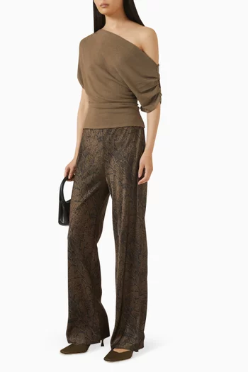 Iris Knit Top in Lyocell Blend