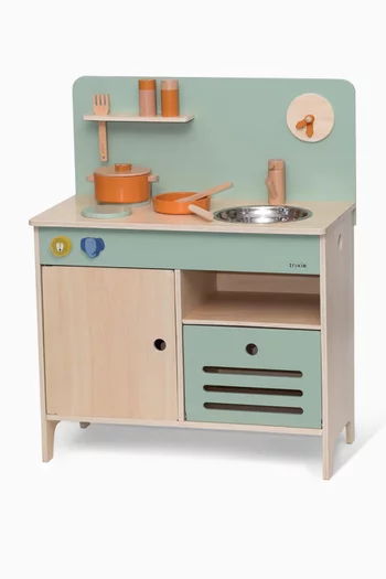 لعبة مطبخ خشب