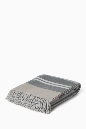 Double Cloth Throw in Cashmere