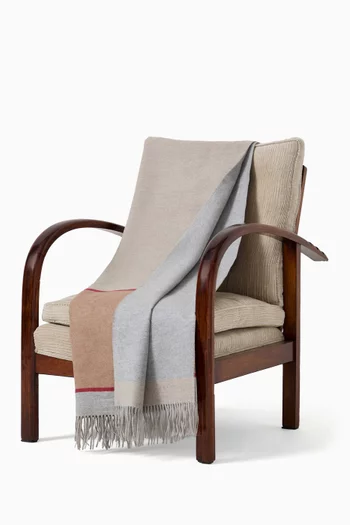 Fringed Throw in Silk