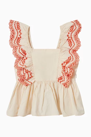 بلوزة روزاموند كشكش