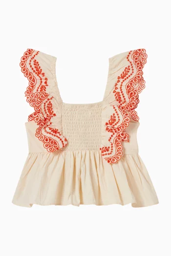 بلوزة روزاموند كشكش