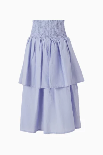 تنورة بطبقات كشكش