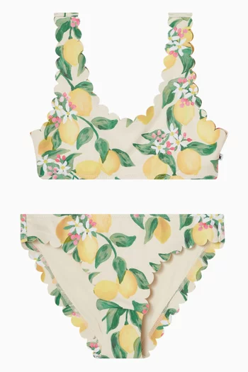 Nolina Citrus-print Bikini Set