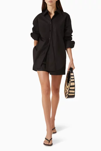 Lui Shirt in Organic Cotton Poplin