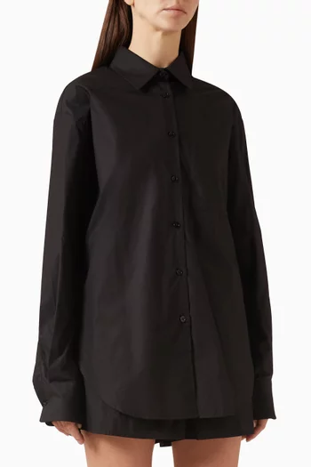 Lui Shirt in Organic Cotton Poplin