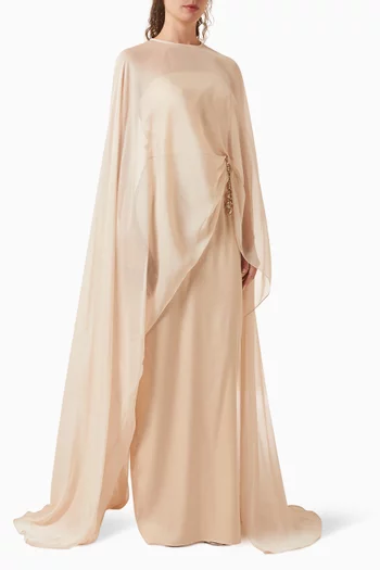 Aura Cape Dress