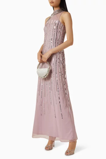 Sequin-embellished Gown