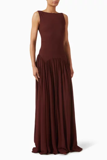 Camella Maxi Dress in Knit
