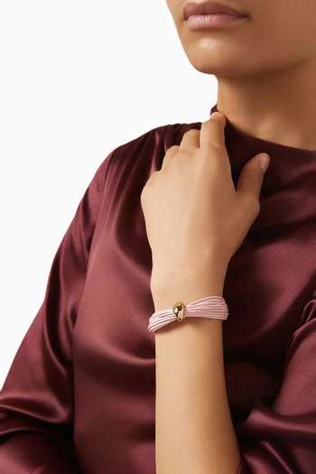 Mali Cord Bracelet in 24kt Gold-plated Brass