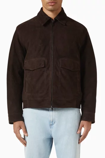 Aviator Jacket in Reece Leather