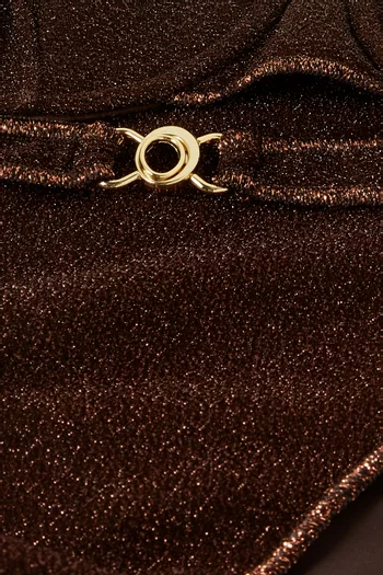 طقم بيكيني لوميير بتصميم بالكونيت، قطعتان