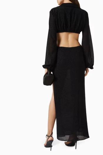 Lumière Cut Out Maxi Dress