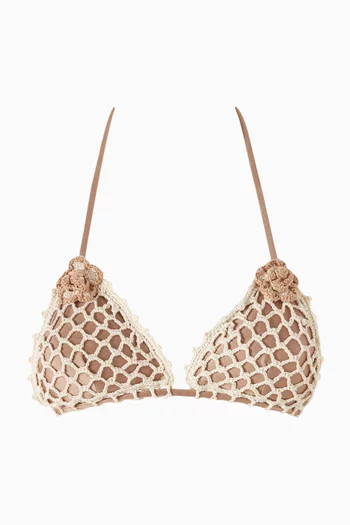 Missy Flowers Bikini Top